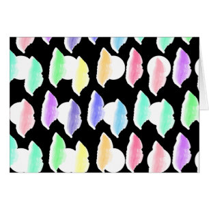 Cartão Quebra de Watercolor!