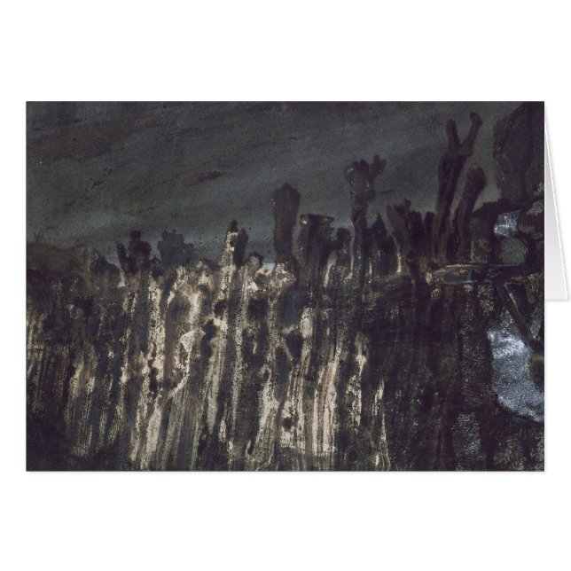 Cartão Quebra-mar no jérsei (Frente Horizontal)