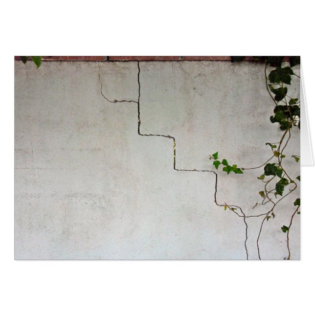 Cartão Quebrado com Vinha (Frente Horizontal)