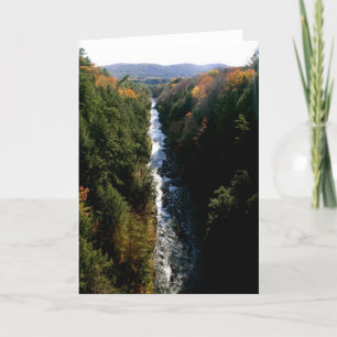 Cartão Quechee Gorge