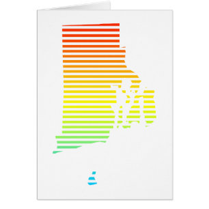 Cartão queda de frio na ilha de rosas