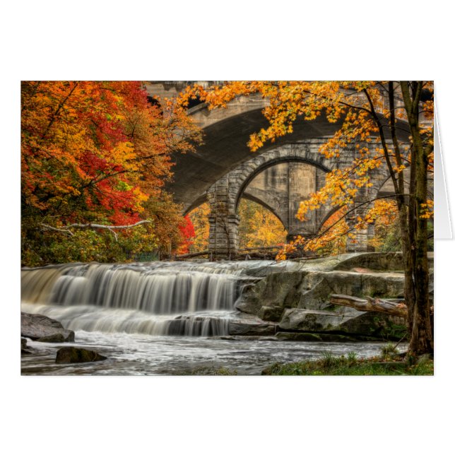 Cartão Queda de Pedra (Frente horizontal)