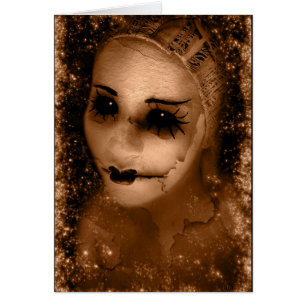 Cartão Queda de Pierrot Quebrado