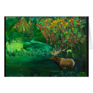 Cartão Queda dos alces