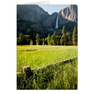 Cartão Quedas do Yosemite Superior