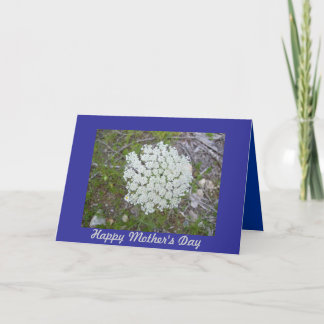 Cartão Queen Anne's Lace Mother's Day Card