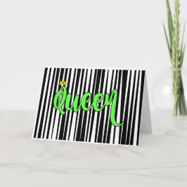 Cartão Queen Birthday Card (Standard Size)