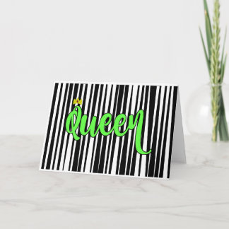 Cartão Queen Birthday Card (Standard Size)