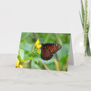 Cartão Queen Butterfly Greeting Card