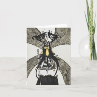 Cartão Queen Masquerade Notecard