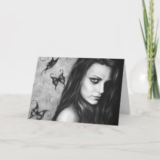 Cartão Queen of darkness Greeting Card