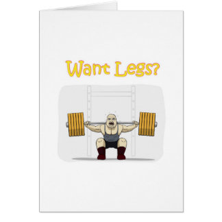 Cartão Queira os pés