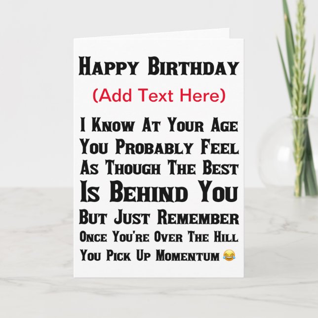 Cartão Quem disse que fui aprovado (Frente)