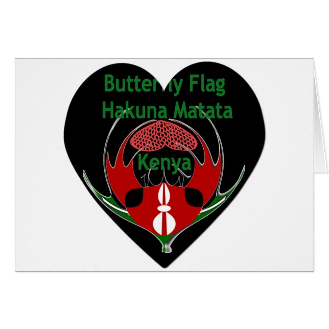 Cartão Quênia (Frente Horizontal)