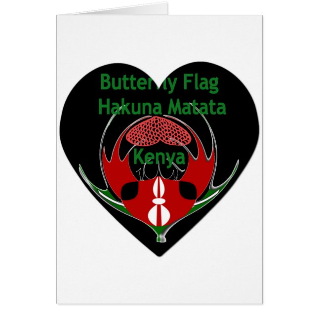 Cartão Quênia (Frente)
