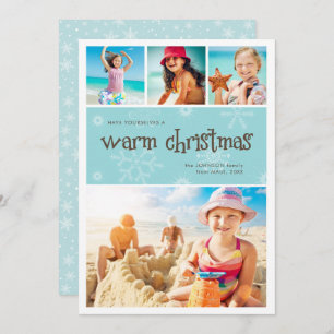 Cartão Quente de Férias Natal 4