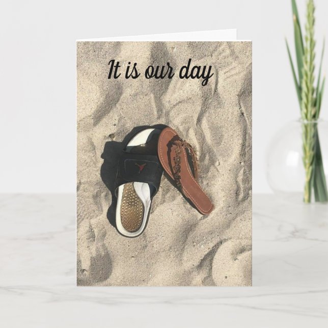 CARTÃO QUER "JOGAR FOTSIE" NO NOSSO ANIVERSÁRIO (Frente)