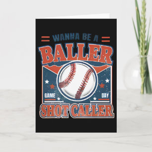 Cartão Quer Ser Um Jogo Retro De Beisebol De Tomador De D