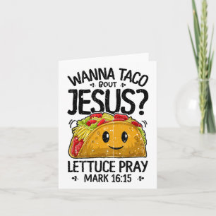 Cartão Quer Taco Sobre Jesus Cinco De Mayo Mulheres Homen