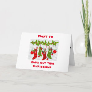CARTÃO **QUEREM SAIR CONTIGO** NATAL