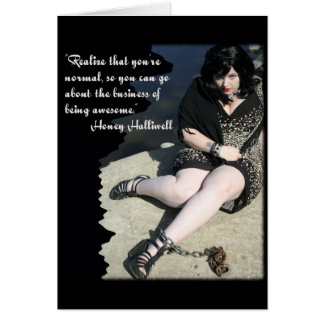 Cartão Querida Halliwell's incrível Card