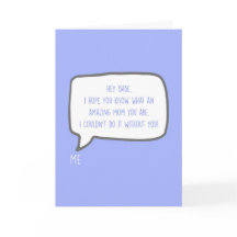 Querida, você é o melhor Dia de as mães de parceir