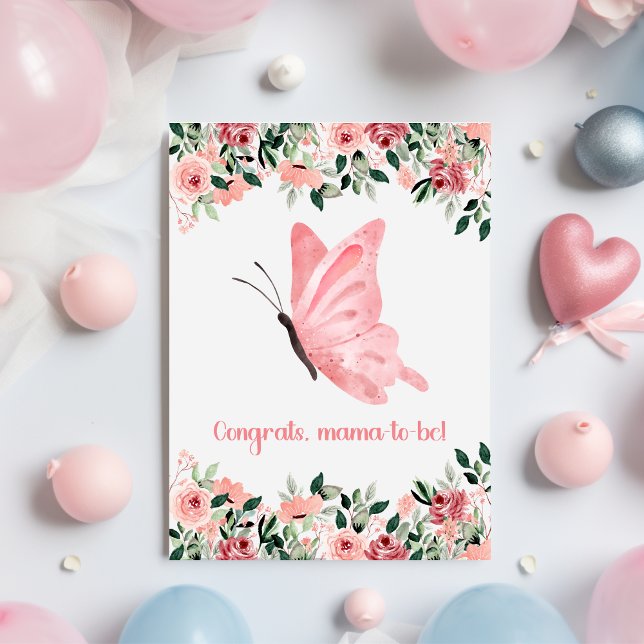 Cartão Querido Bebê Espera Parabéns À Gravidez Da Mãe (Heartfelt Pregnancy Congratulations Card – Sweet Baby Wishes, Expecting Mom Card)