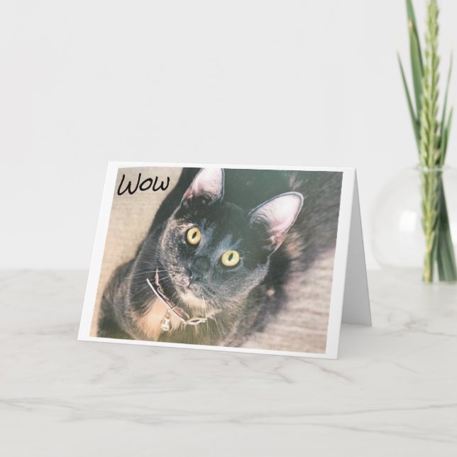 CARTÃO QUERO "PURR" TODA VEZ QUE PENSO EM "VOCÊ" (Frente)