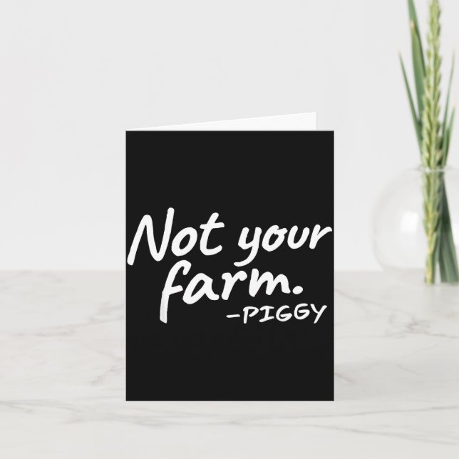 Cartão Quiet Ggy Woman’s Sarcastic Answer  (Frente)