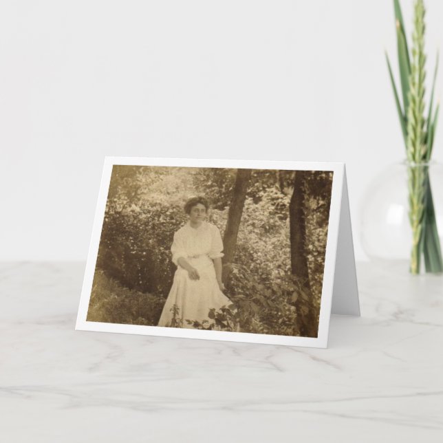 Cartão Quiet Reflection (Frente)