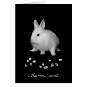 Cartão "… Quilates Mmmm "