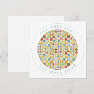 Cartão QuILT MOSAIC Square Flat Get Good Card