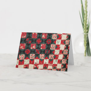 Cartão Quilt, simpatia