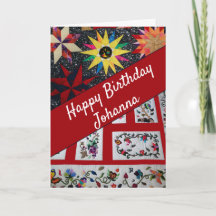 Quilters Happy Birthday