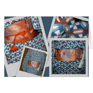 Cartão Quimono e bruxaria africana