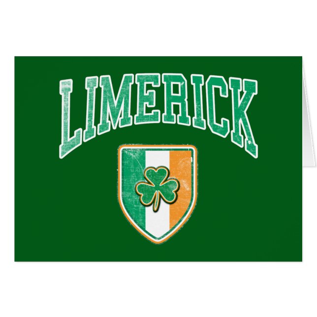 Cartão QUINTILHA JOCOSA Ireland (Frente Horizontal)