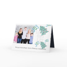 Quirky FOTO Christmas Folk Art Typeset