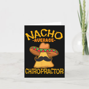 Cartão Quiroprático Nacho Médio F Mexicano Cinco De Maio