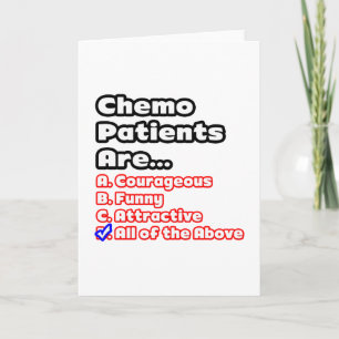 Cartão Quiz do Paciente de Quimio