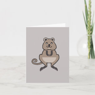 Cartão QUOKKA - Notecard