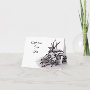 Cartão Rã, adicione seu texto