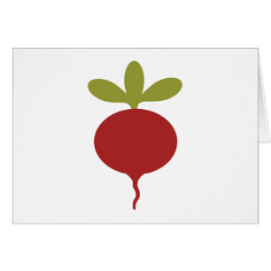 Cartão Rabanete