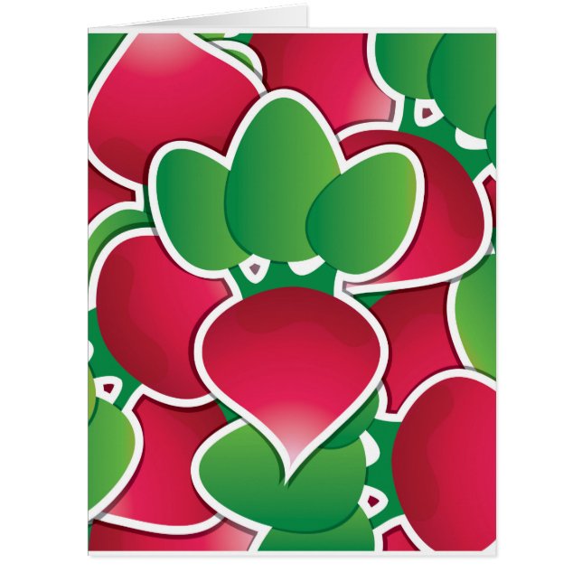 Cartão Rabanete (Frente)