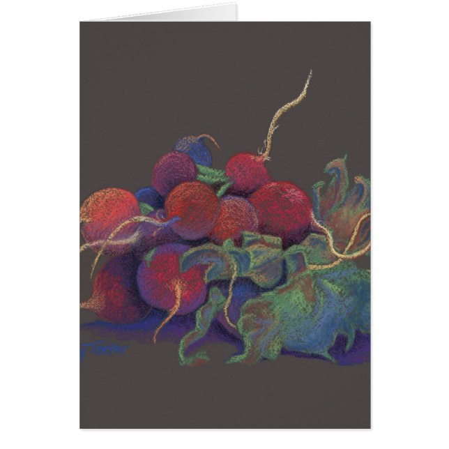 Cartão Rabanetes (Frente)