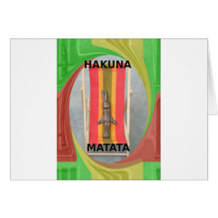 Cartão Rabbit Apenas Refrigerindo a hora de verão