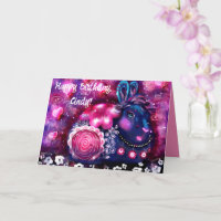 Rabbit Whimsic 'Glamor Bunny' Aniversário