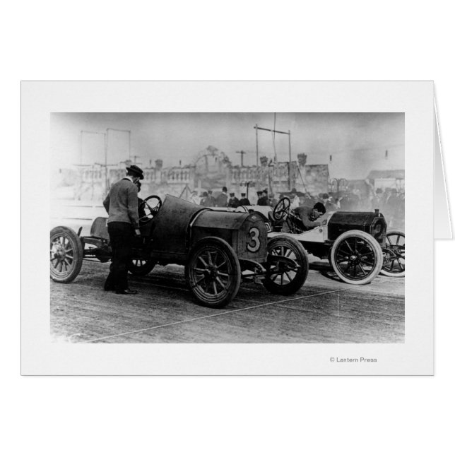 Cartão Raças Interestaduais de Velocidade Automática (Frente Horizontal)