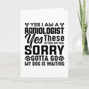 Cartão Rad Tech Sim Sou Radiologista Xray Radiology