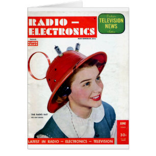 Cartão Radio Hat