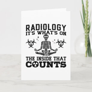 Cartão Radiologia É o que está no raio tecnológico
